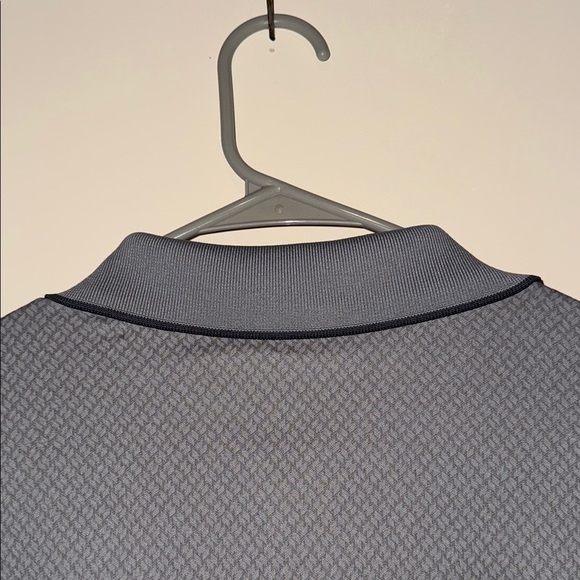 New Perry Ellis Gray Polo Shirt Classic Design - Picture 9 of 9